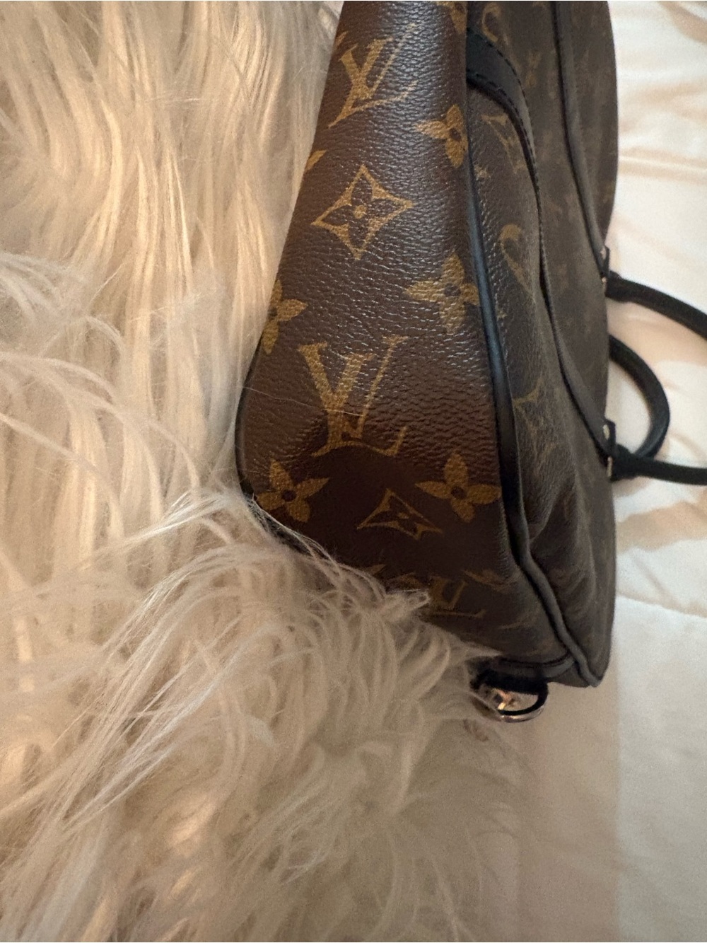 New - Never Used - Louis Vuitton Monogram Macassar Porte Documents Jour - Picture 13 of 14